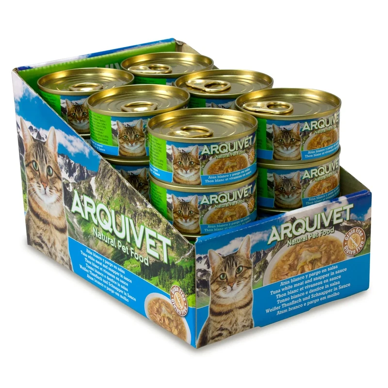 Pack of 24 White Tuna in Sauce with Pargo 80 g.