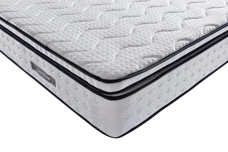 Birlea Space Mattress, Fabric, White, 3ft Single 90cm SS-3SPAC2000V2