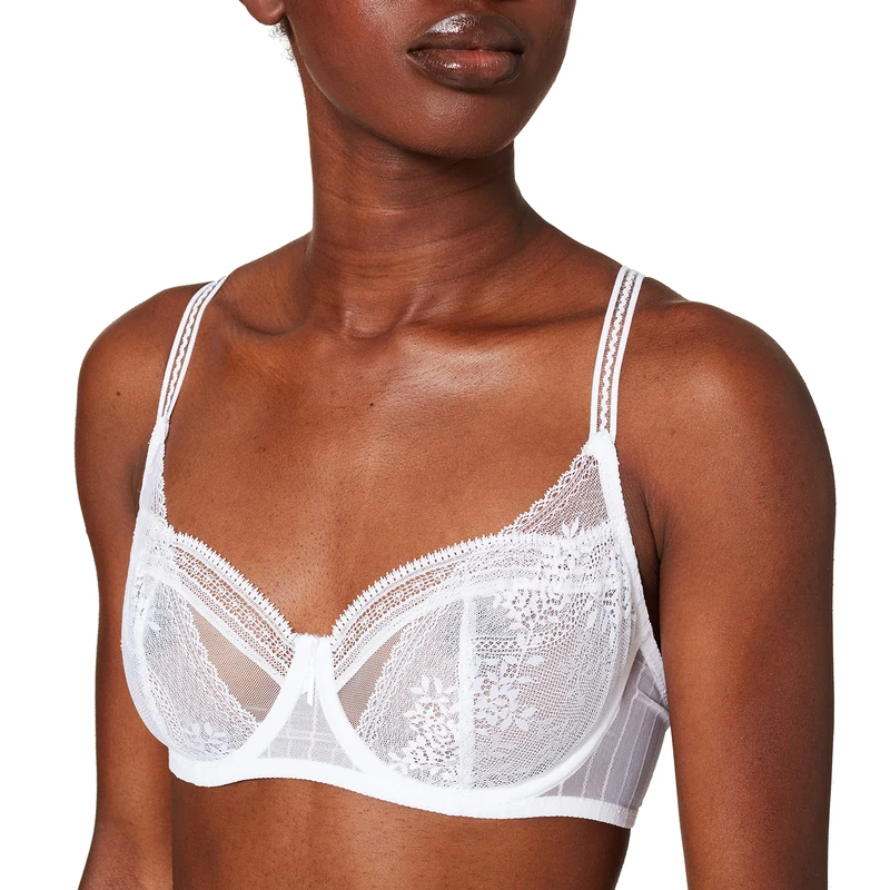 Passionata Women's Maddie 47H1 Demi Bra, White, 40D