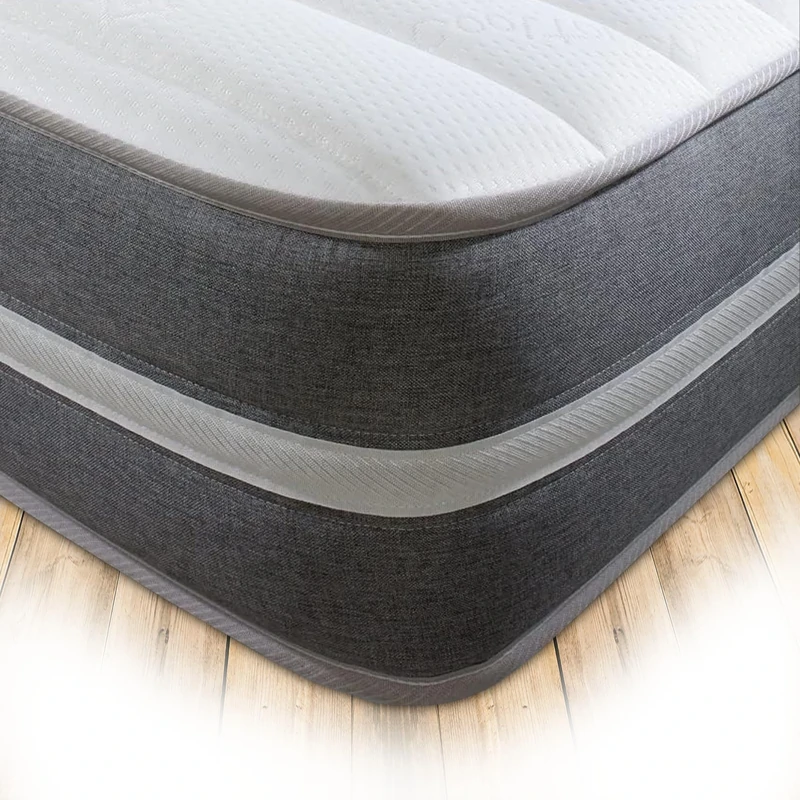 Starlight Beds – Small Single Mattress. 9 Inch Deep Small Single Micro Pocket Sprung Mattress with Memory Foam. 2ft6 x 6ft3 (STARLIGHT 09)