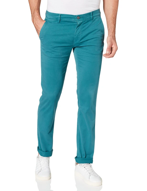 BOSS Men's Schino-Slim D Trousers, Medium Blue 425, 38W / 32L