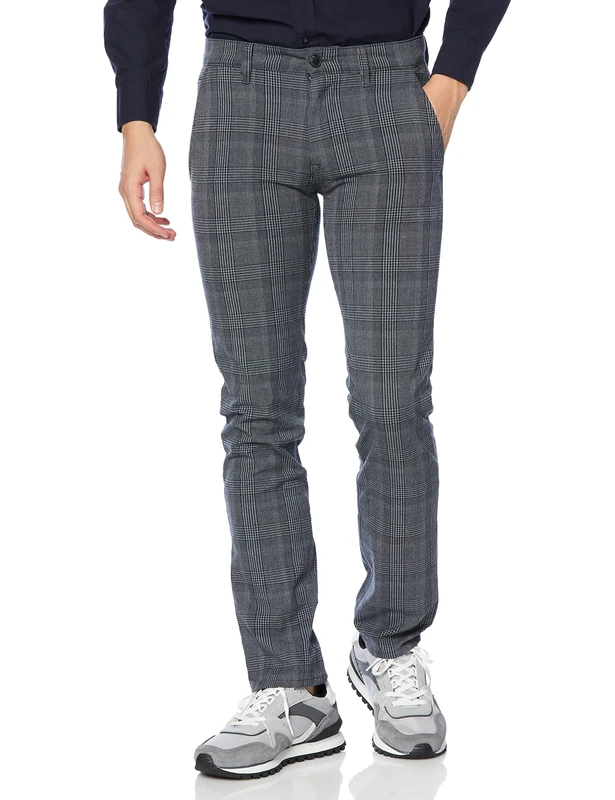 BOSS Men's Schino-Slim Fit Trousers, Dark Blue404, 30 W/30 L