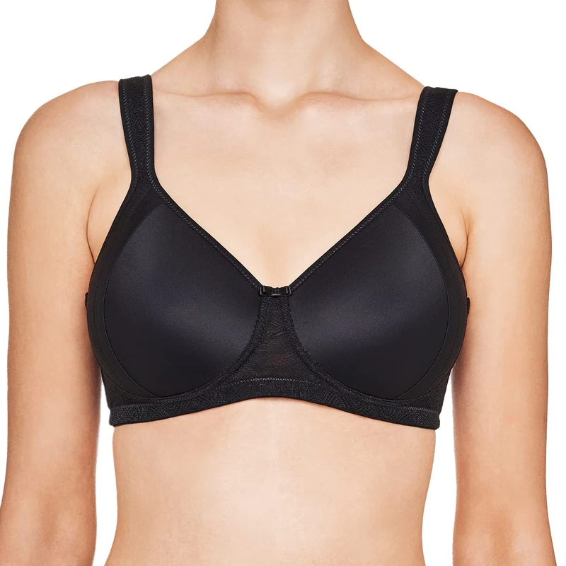 Susa Women's Milano Padded Bra, Black, 42C
