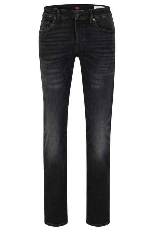 BOSS Men's Delaware BC-L-P Jeans, Charcoal15, 33 W/30 L