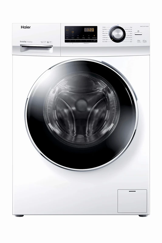 Haier HWD100-BP14636N 10kg 1400RPM Washer Dryer - LED, Steam, 6kg Dry