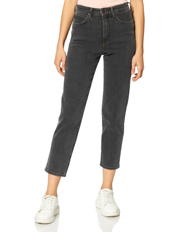 Lee Women's Carol Western Jeans, Black Rinse, 32W x 35L - Image 1