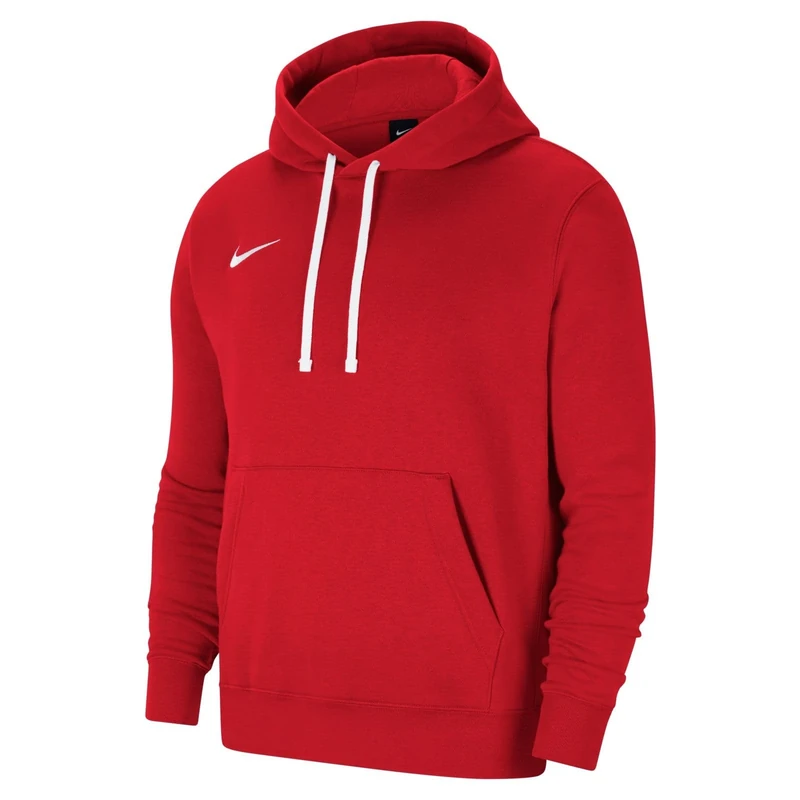 NIKE Men's M Nk Flc Park20 Po Hoodie Sweatshirt, university red/white/white, S UK