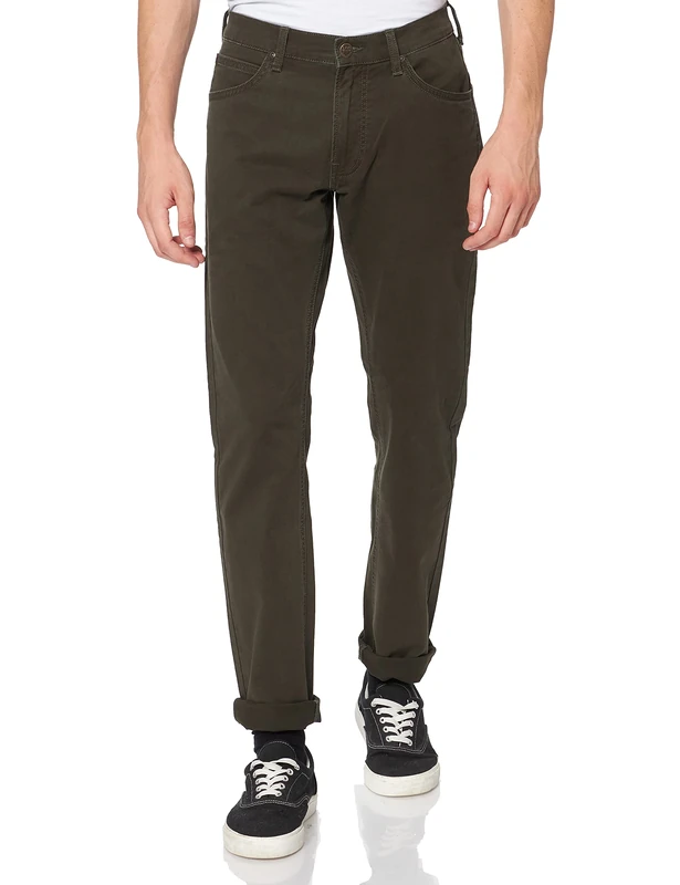 Lee Mens Daren Zip Jeans, Rosin Green, 29/34