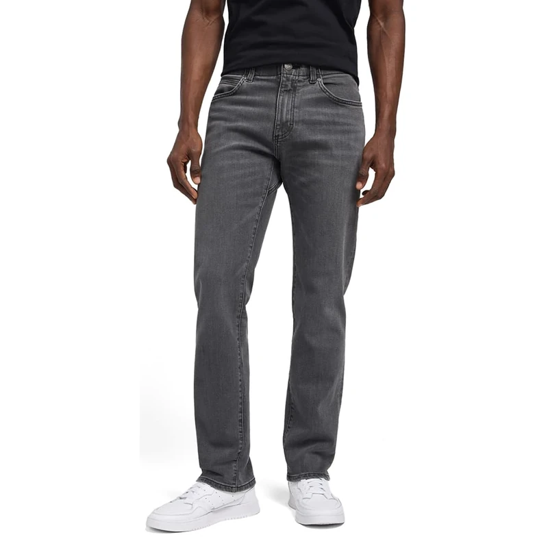 Lee Mens Slim Fit Mvp Jeans, Forge, 28W / 34L UK - Image 1