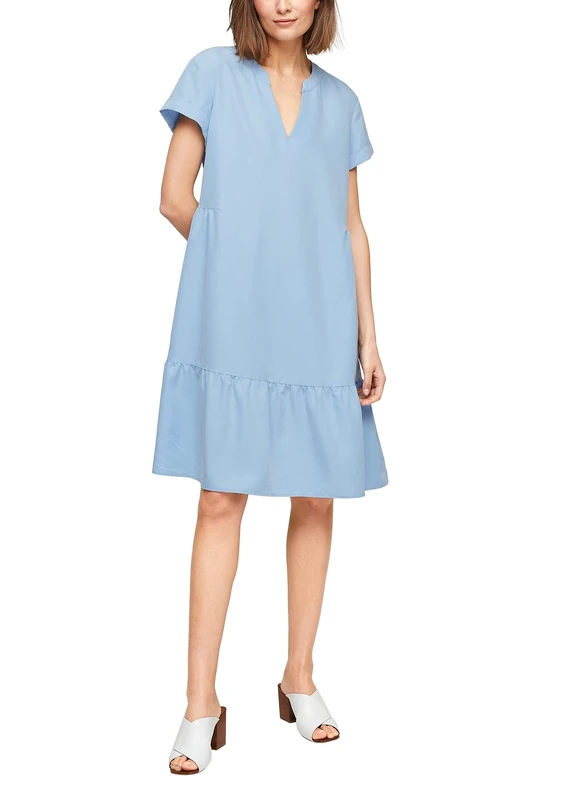s.Oliver BLACK LABEL Women's Dress, Light Blue, 10