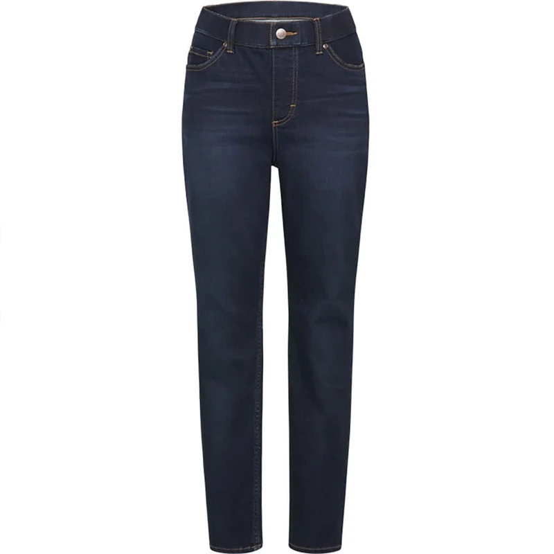 Lee Women's Shape Skinny Jeans, Darkest Night, 32W x 33L - Image 1