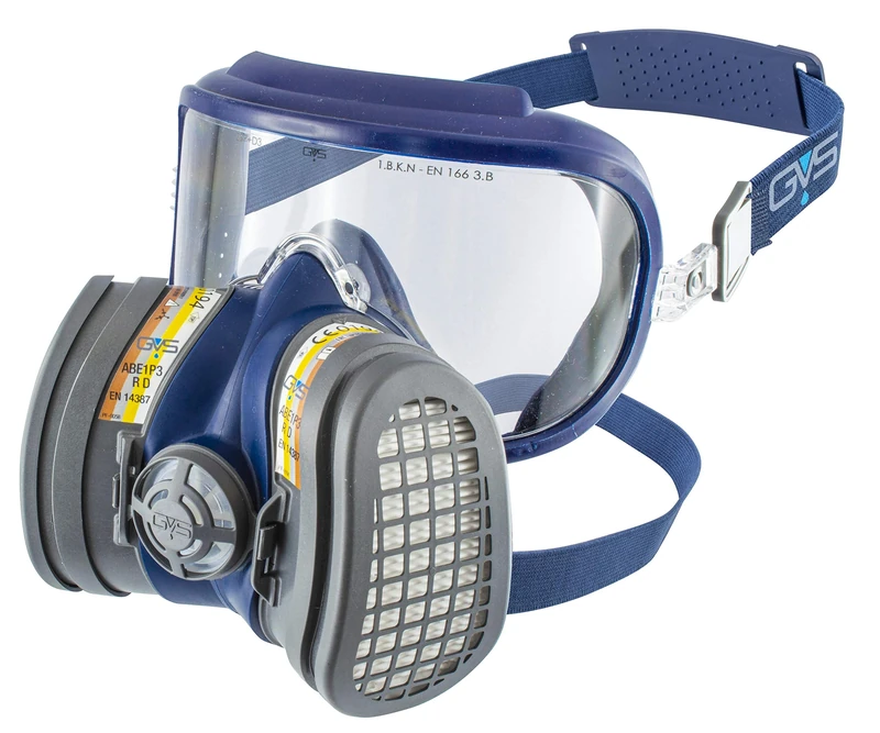 GVS SPR584 Elipse Integra Mask with ABE1P3 Filters for Organic, Inorganic and Chemical Gases and Dust, M/L
