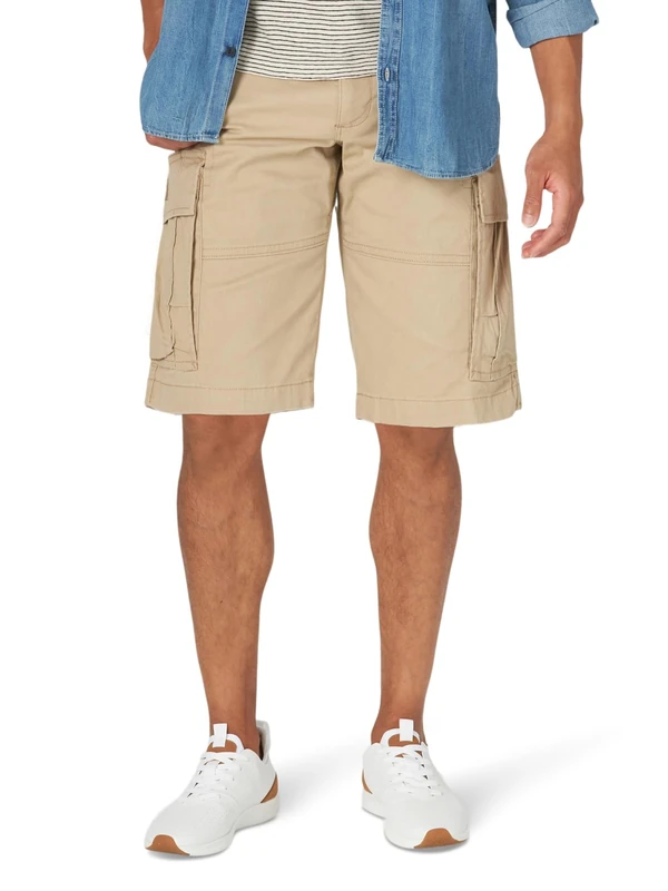 Lee Men's Extreme Motion Carolina Cargo Short, Buff, 36 - Image 1