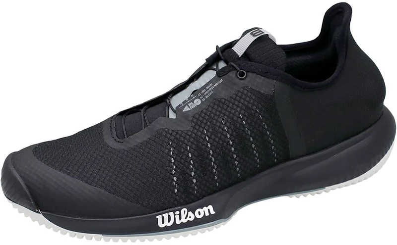 Wilson KAOS Rapide Tennis Shoe Black/White/Lead 8.5