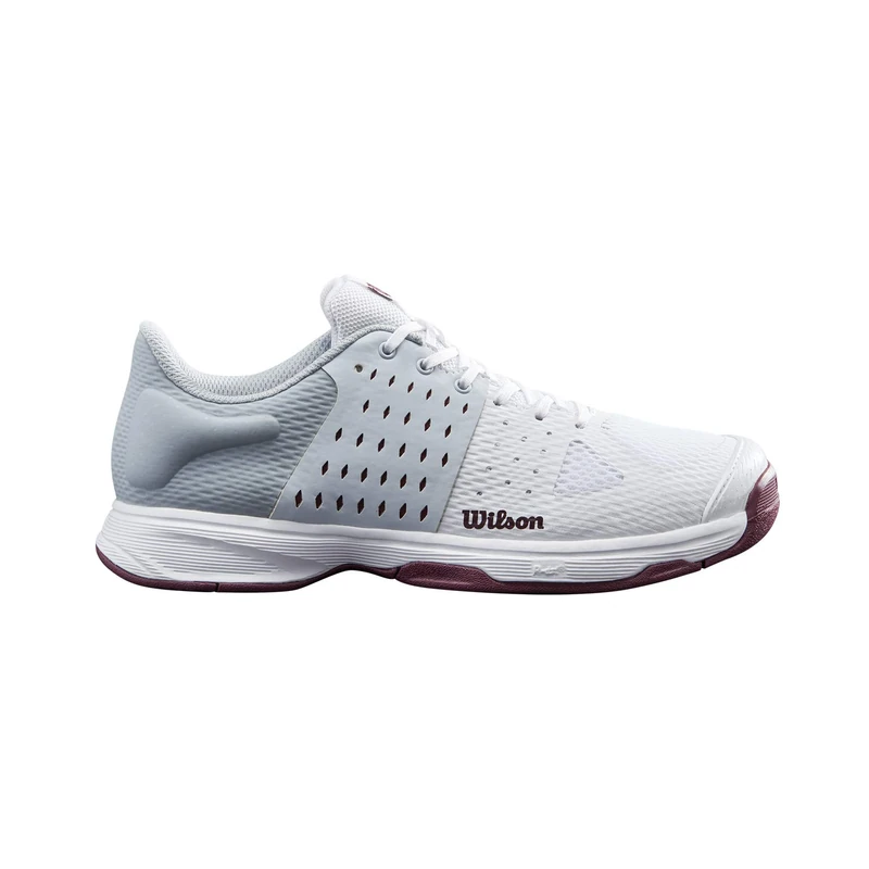 Wilson KAOS KOMP W Tennis Shoe White/Pearl Blue/Fig 8.5
