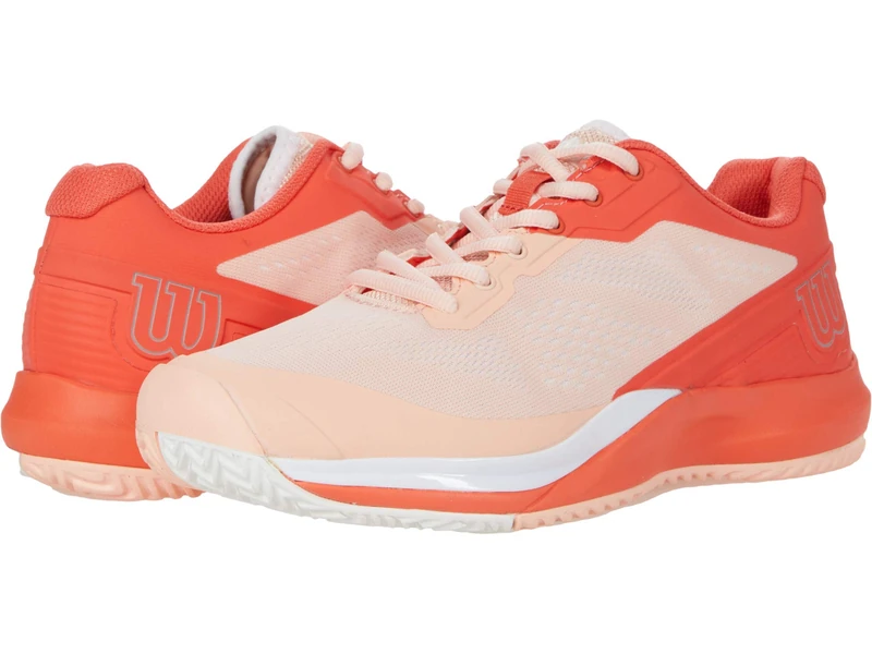 Wilson Rush PRO 3.5 W Tennis Shoe Tropical Peach/Hot Coral/White 8.5