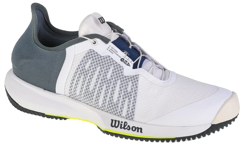Wilson KAOS Rapide Tennis Shoe White/Stormy Weather/Outer Space 12