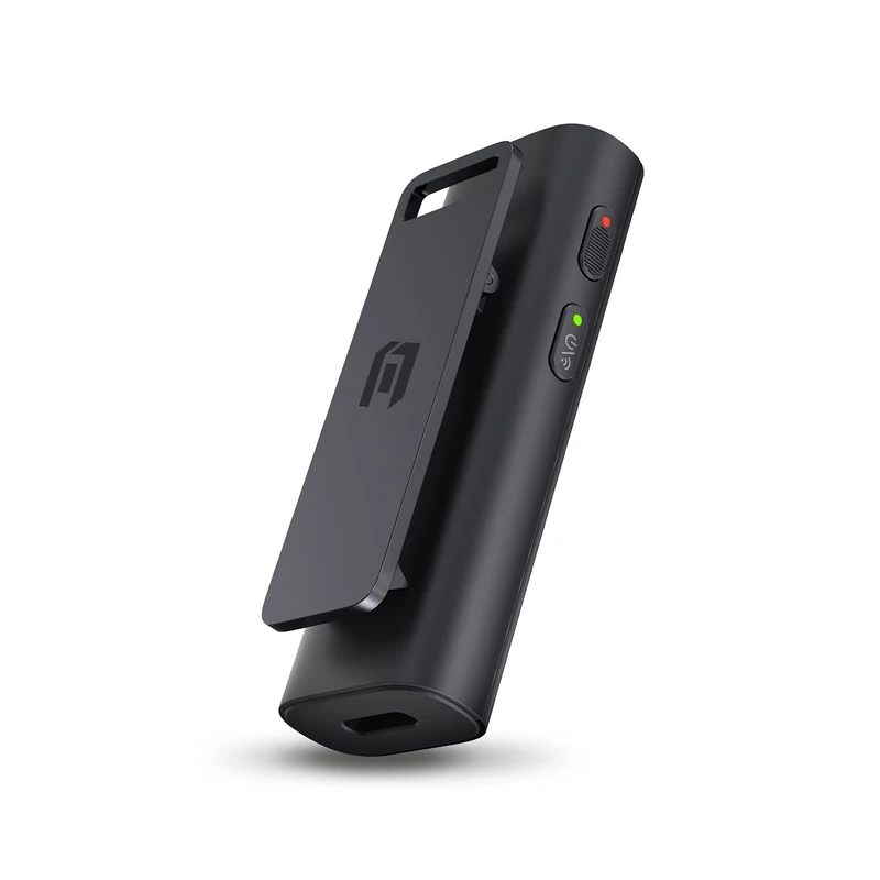 Mobvoi Mini Digital Voice Recorder Noise Reduction Portable Magnetic Smart Audio Recorder Audio to Text Transcription 500H Storage Long Battery USB Charger for Interviews Lectures Meetings