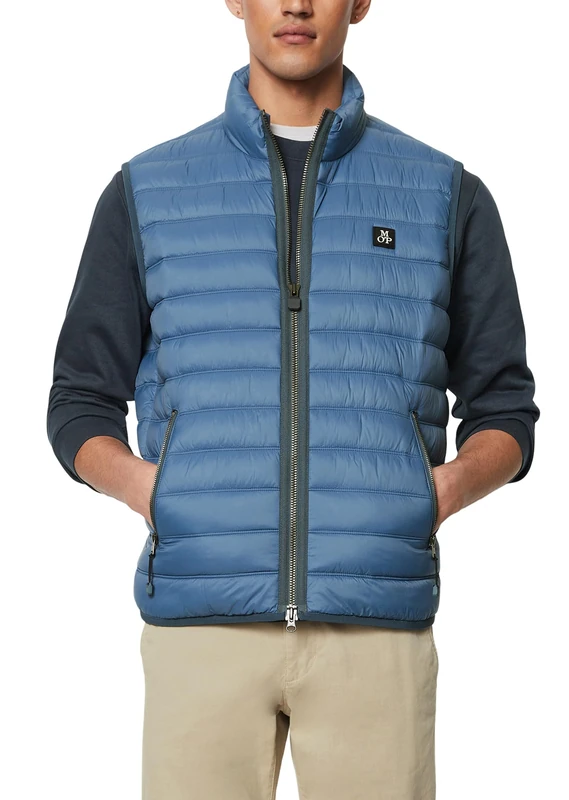 Marc O'Polo Men's 421114272012 Vest, 852, M