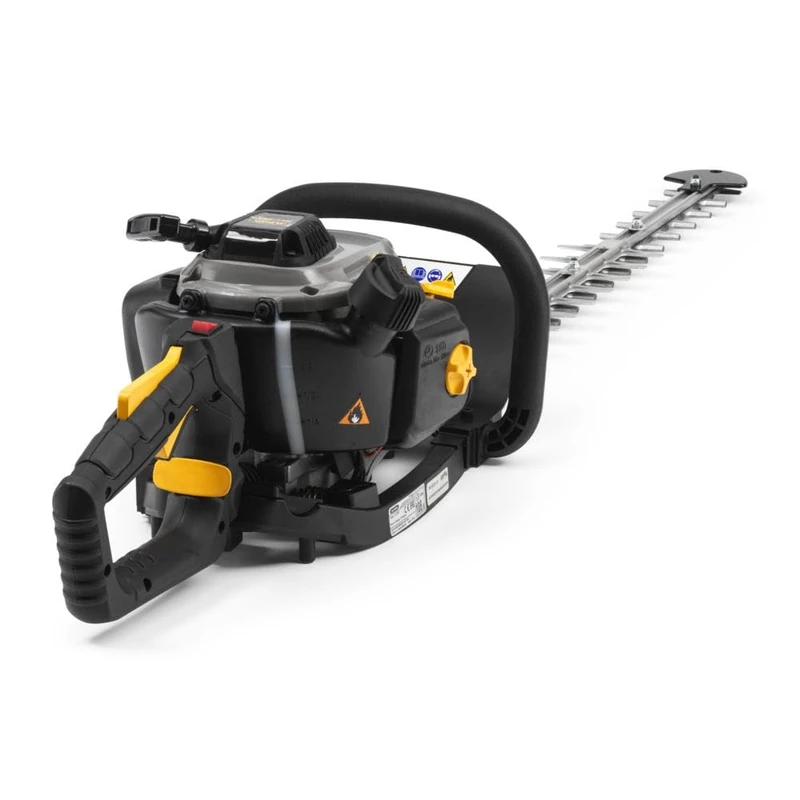 Alpina Petrol Hedge Trimmer AHT 555, 60 cm Double Cutting Blade, max. Branch Diameter 27 mm, 22.5 cc Motor, 650 W, Swivel Handle at The Rear, Includes Blade Cover
