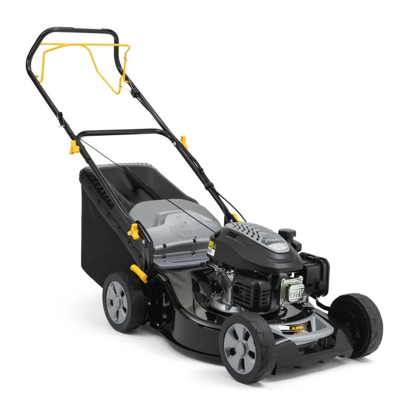 ALPINA AL5 46 SA Self-propelled petrol lawn mower with 139cc engine - 46cm cutting width, 60L collector