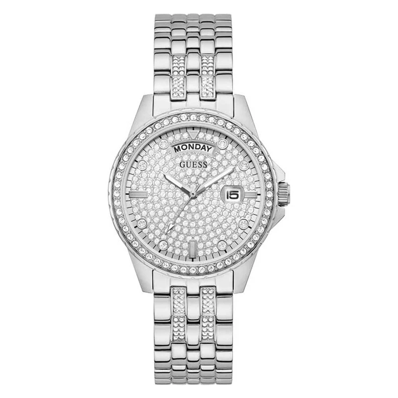 Guess Analog GW0254L1, Silver, 37MM, Bracelet