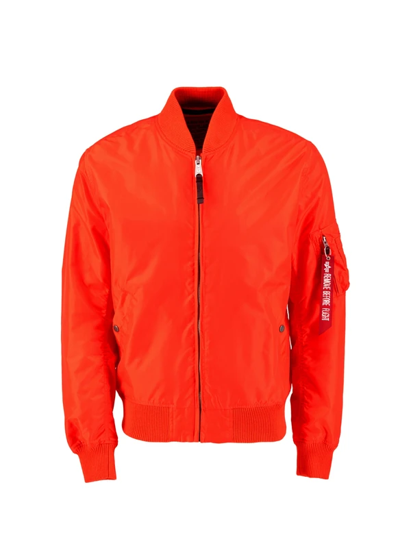 Alpha Industries MA-1 TT bomber jacket for men Atomic Red