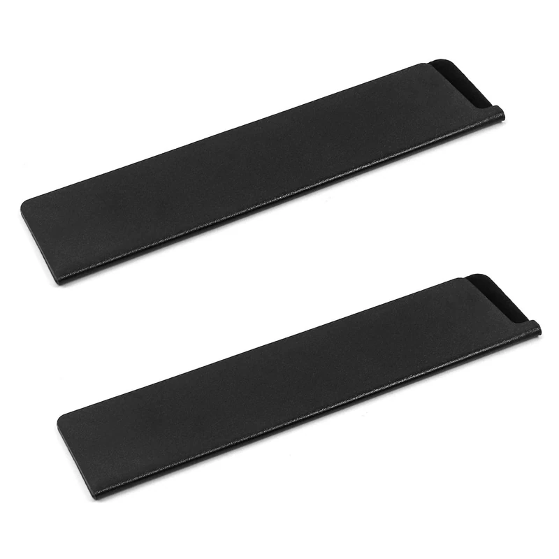 QWORK® Knife Edge Guards, Knife Sheath Sleeves, Universal Blade Cover Protector, ABS Plastic and BPA-Free, 8-11/16”, Set of 2 - Image 1