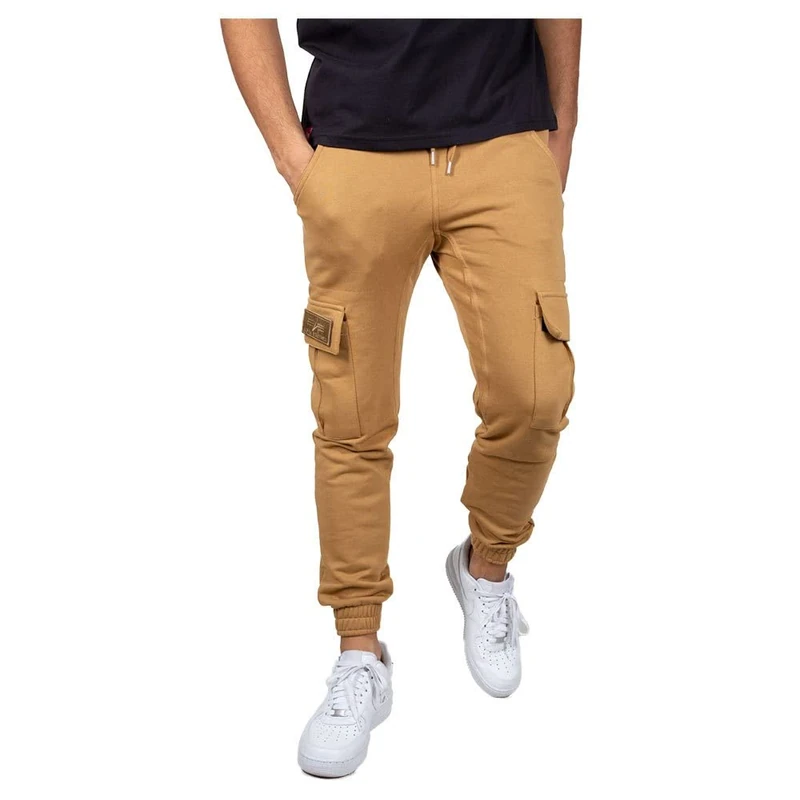 ALPHA INDUSTRIES Men's Terry Jogger Suit Trousers, Green, M