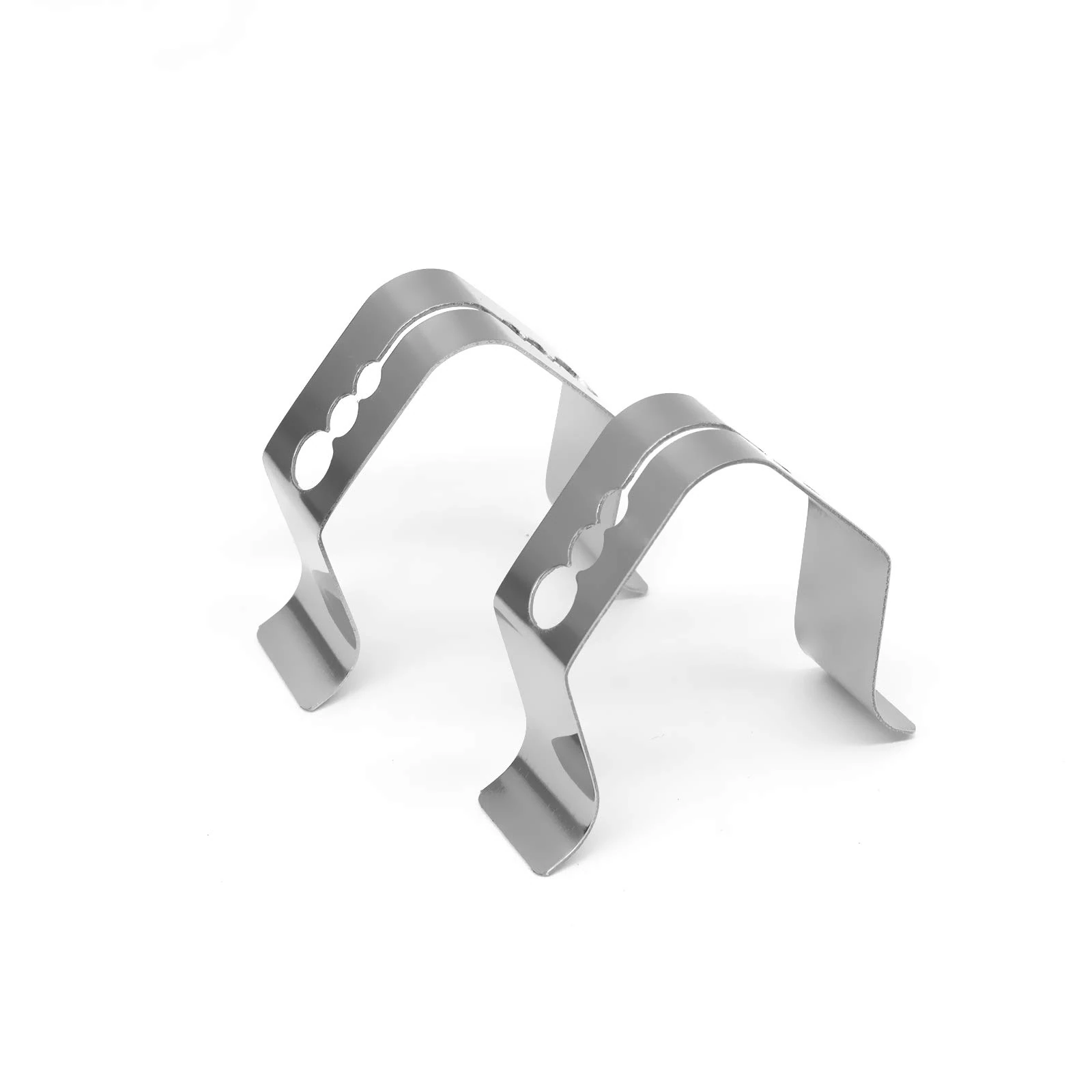 BBQ Thermometer Probe Bracket, 2PCS Meat Thermometers BBQ Clip, for Smoker Grill Oven Ambient Probe Holder Thermometer Grill Clip Universal Accessories