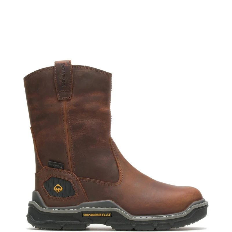 Wolverine Raider DuraShocks Insulated 10" Comp Toe Boot - Peanut 12UK