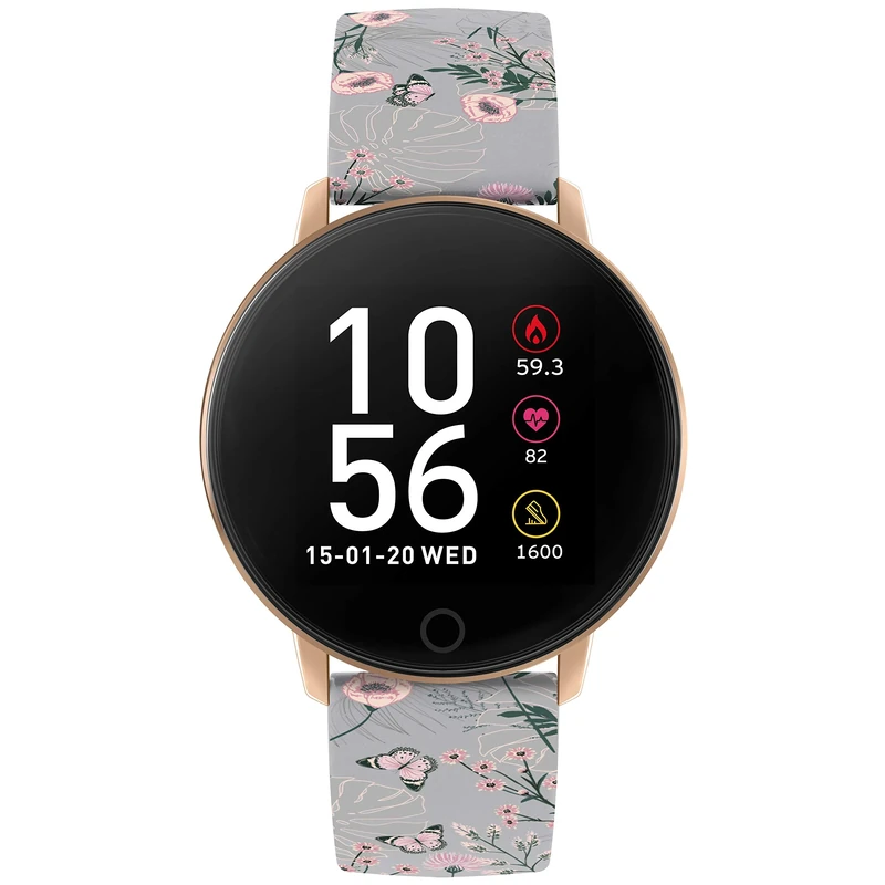 Reflex Active Series 5 Smart Watch With Heart Rate Monitor, Music Control, Colour Touch Screen and Up To 7 Day Battery Life RA05-2064 - Image 1