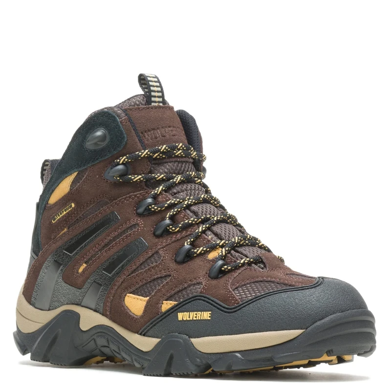 Wolverine Men's Wilderness Waterproof Hiking Boot - Chocolate Brown