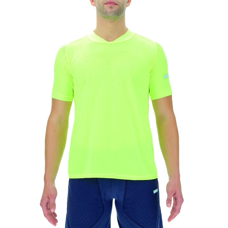 UYN O102023 Run FIT OW SH_SL T-Shirt Men's Fluo Yellow S