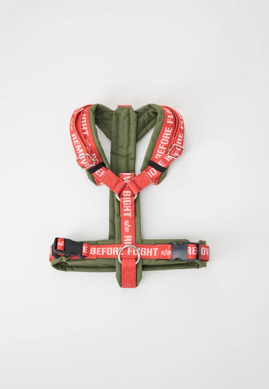 Alpha Industries Unisex Dog RBF Harness Dark Olive XL