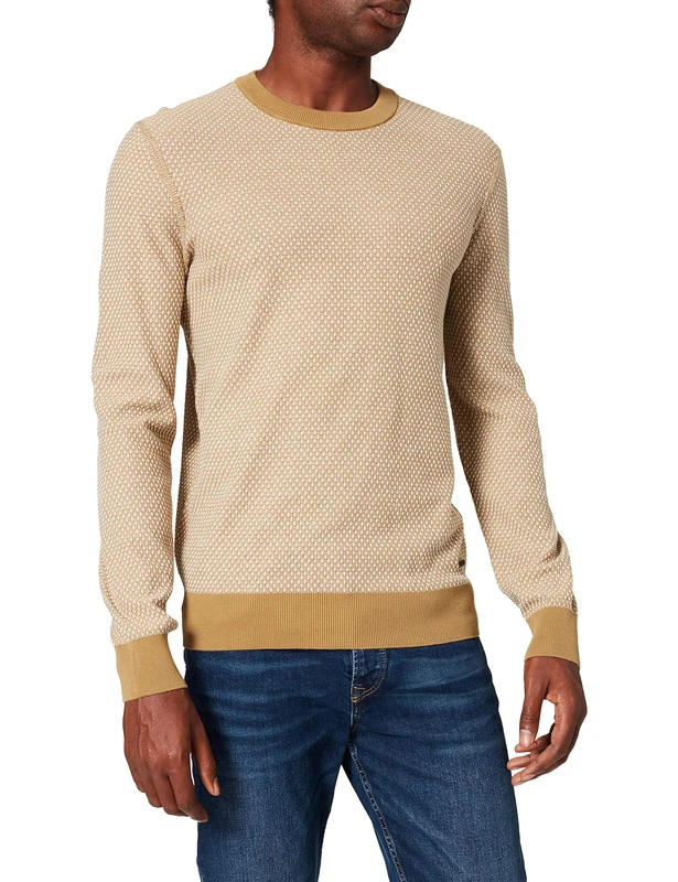 BOSS Men's Kapoko Jumper, Medium Beige261, XXL - Image 1