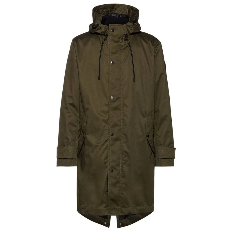 BOSS Men's Ovick Down Alternative Coat, Dark Green308, 52