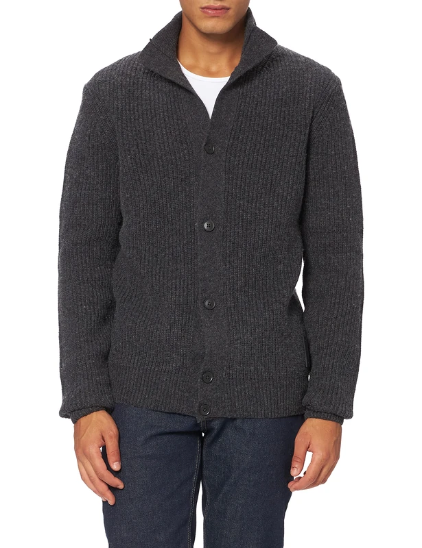 BOSS Men's Kubetor Sweater, Dark Grey22, XL