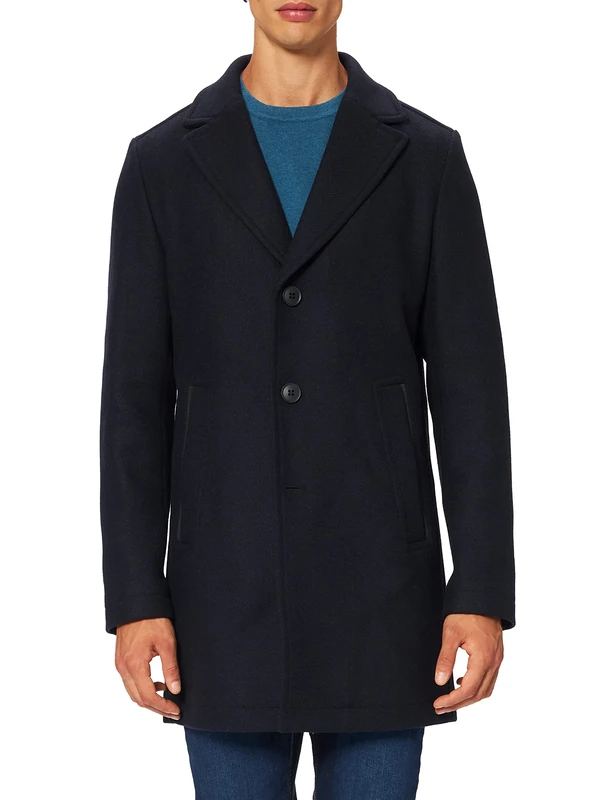 BOSS Men's Usev Coat, Dark Blue404, 54