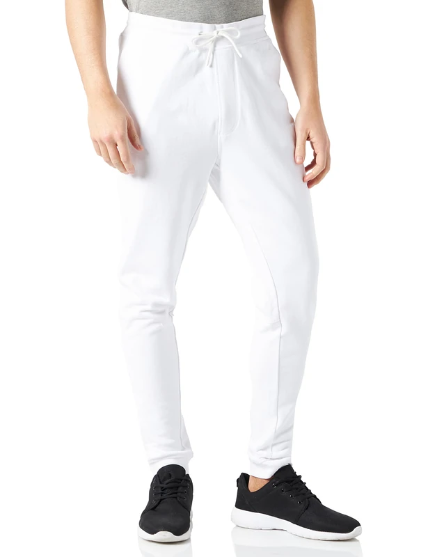 BOSS Men's Casual Trousers, White100, 3XL