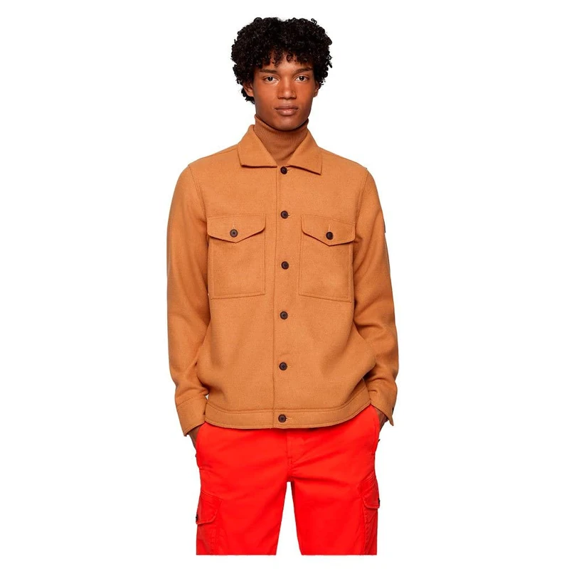 BOSS Men's Lom_1 Jacket, Medium Beige262, XS