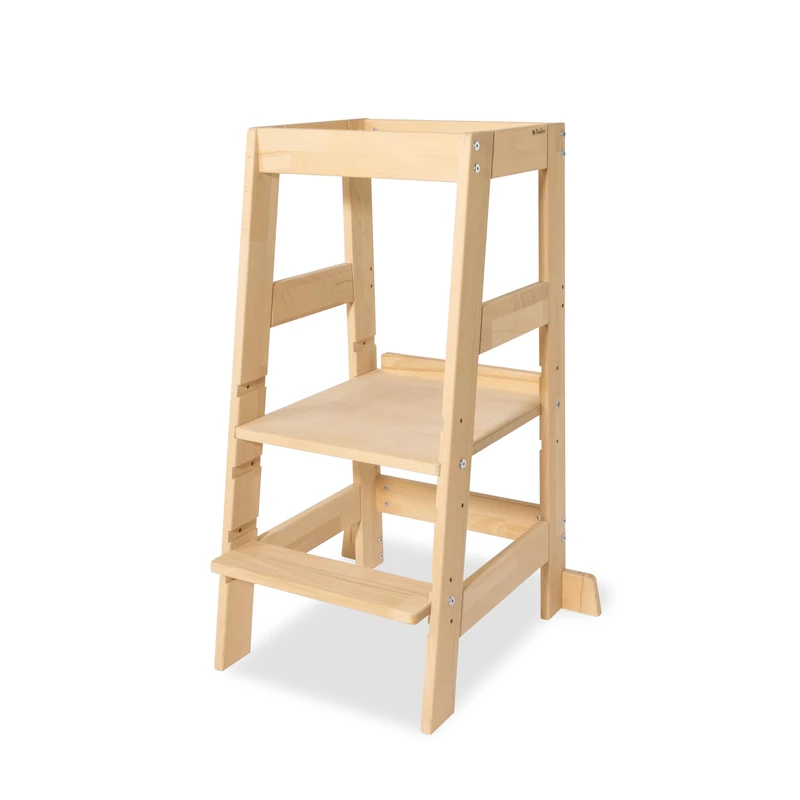 PINOLINO Fino Learning Tower - Adjustable Beech Wood Stool