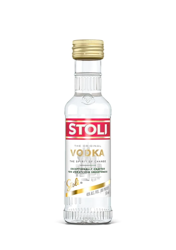 Stoli Premium Vodka 5cl Miniature, 40% ABV | Original Premium Quality, Classically styled, Exceptionally Smooth