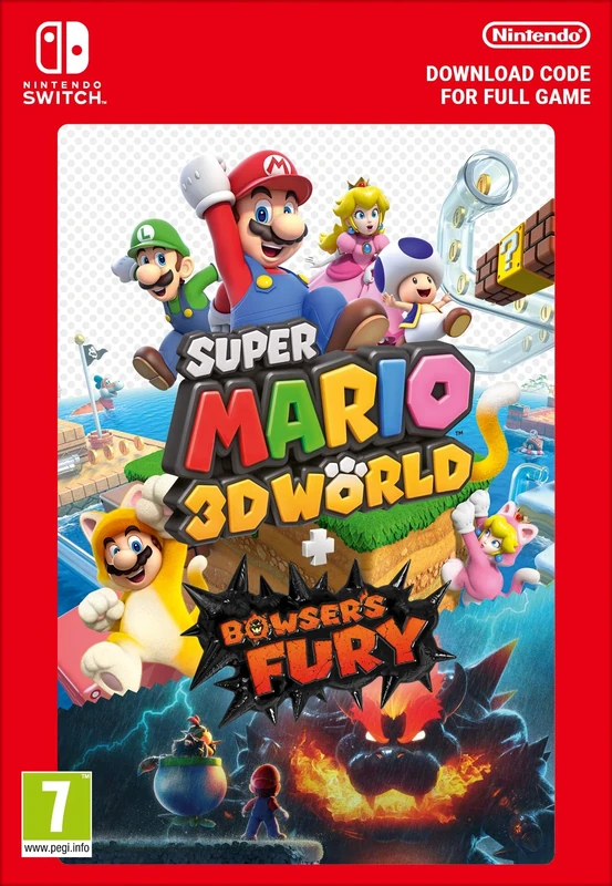 Super Mario 3D World + Bowser's Fury Standard | Nintendo Switch - Download Code