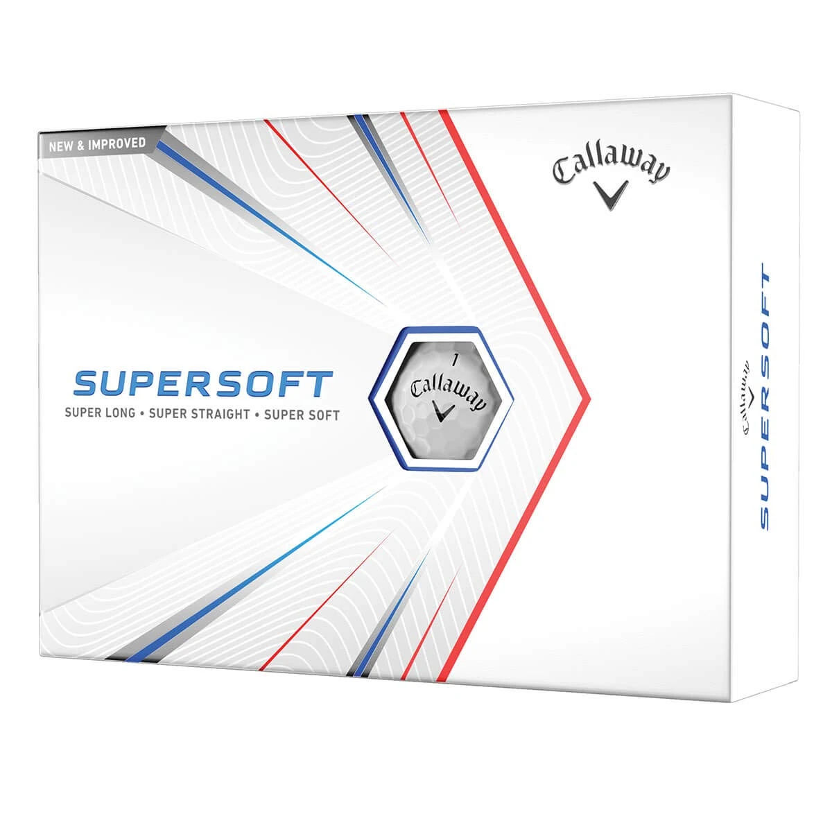 Callaway Supersoft Golf Balls 2021, White