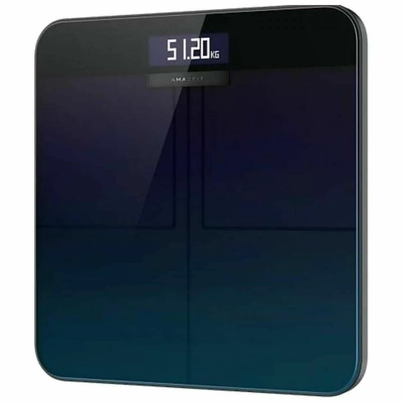 Amazfit D2003EU1N Bathroom Scale Personal Electronic Square Blue - Image 1
