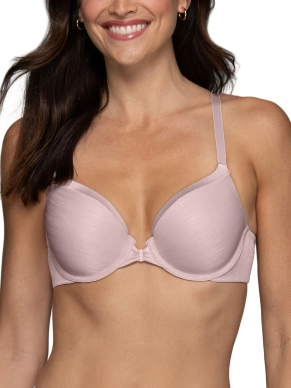 Vanity Fair Women's Illumination Full Coverage Front Close Bra, Sheer Quartz, 38DD - Image 1