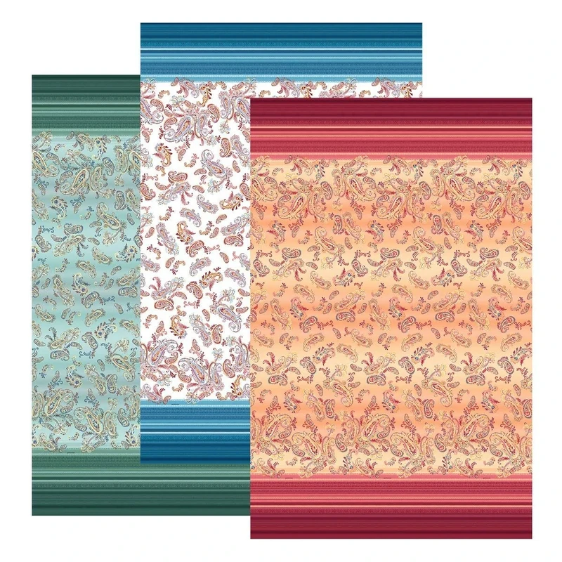 Bassetti Bedspread, Cotton, Azure, 240x255