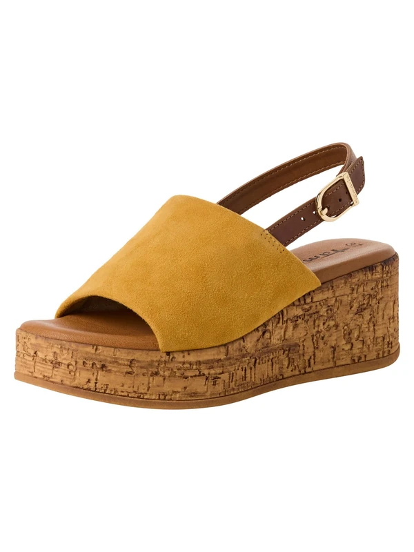 Tamaris Sandals 1-28393-42 Wide, yellow, 3.5 UK
