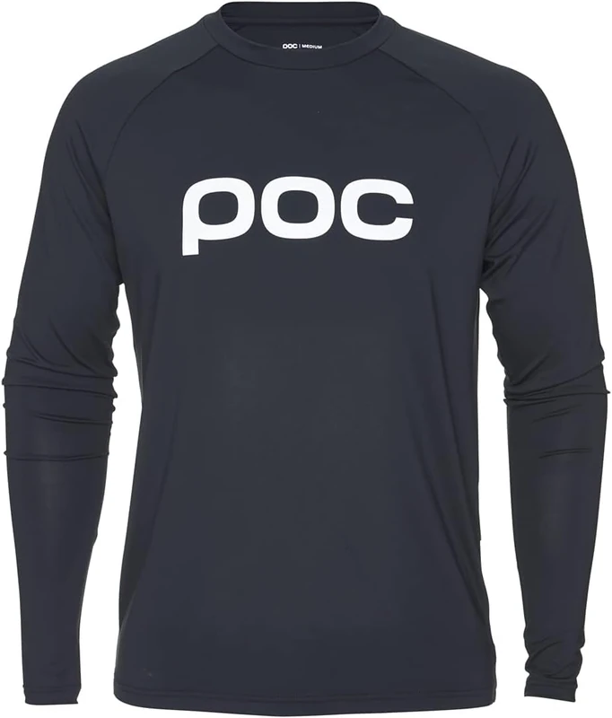 POC Reform Enduro Jersey Men's – MTB Jersey for Enduro, Trail and Bike Park with Recycled Jersey Fabric, Quick-Drying Moisture Management, Protector-Compatible fit - Image 1